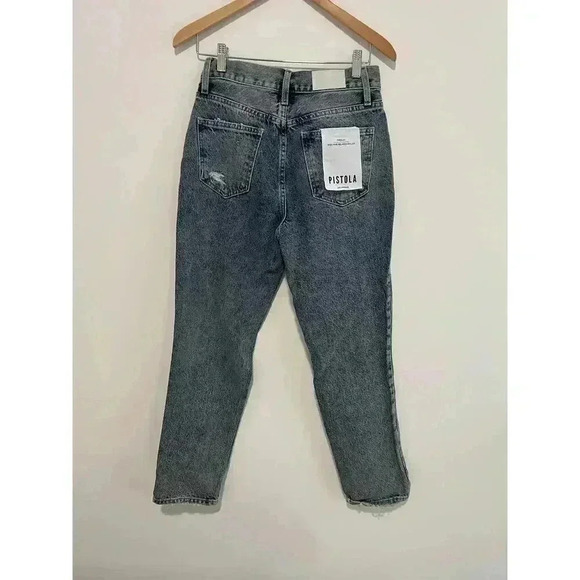 Pistola Presley High Rise Relaxed Roller Jeans Size 27 - Picture 13 of 13